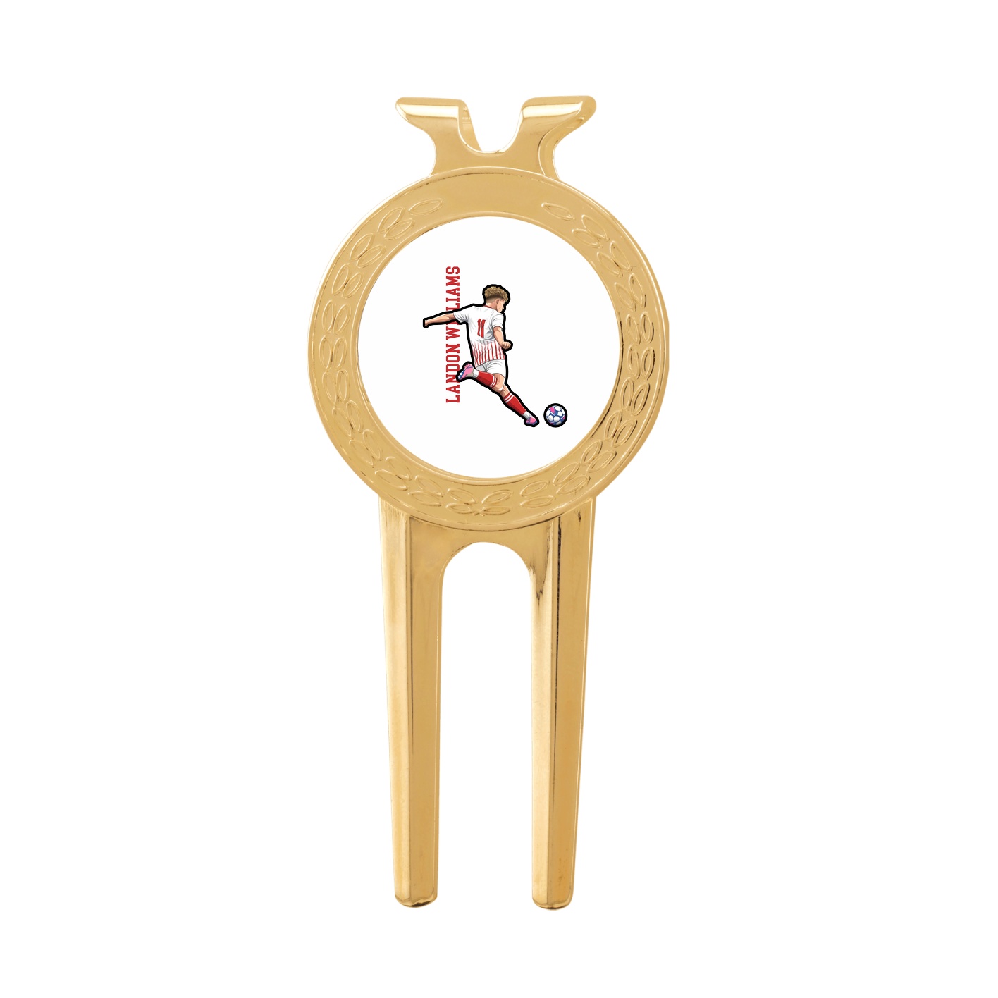 Divot Tool with Ball Marker — Name Vertical in Classic