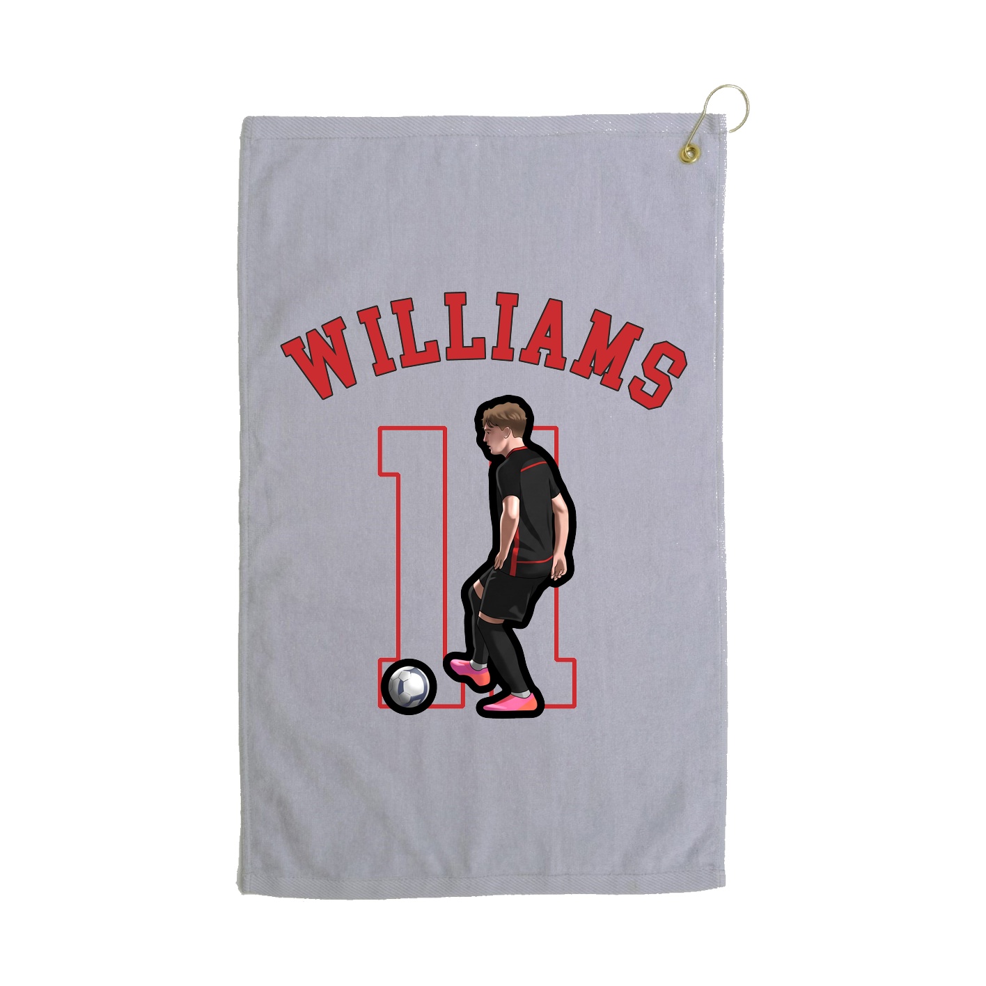 Golf Towel — Shirsey Arch in Grey