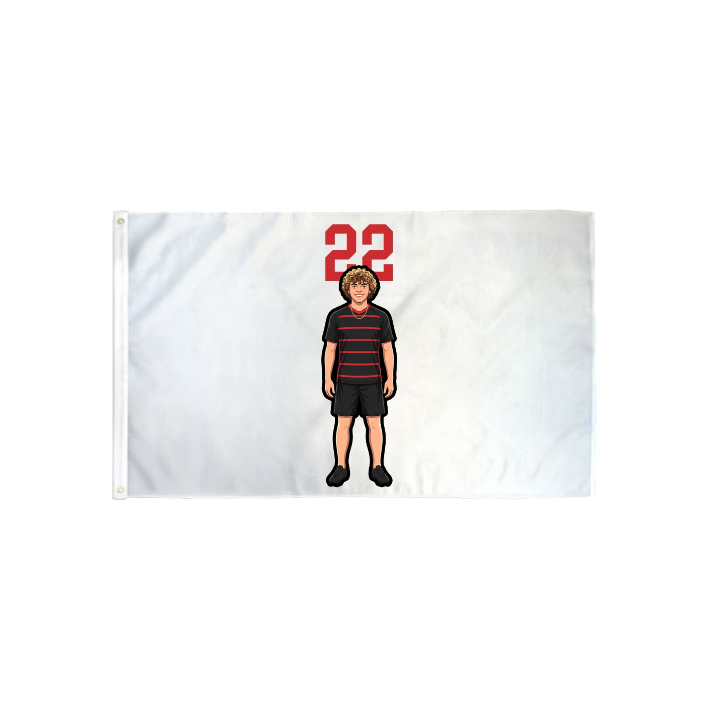 3x5 Flag — Number Top in Classic