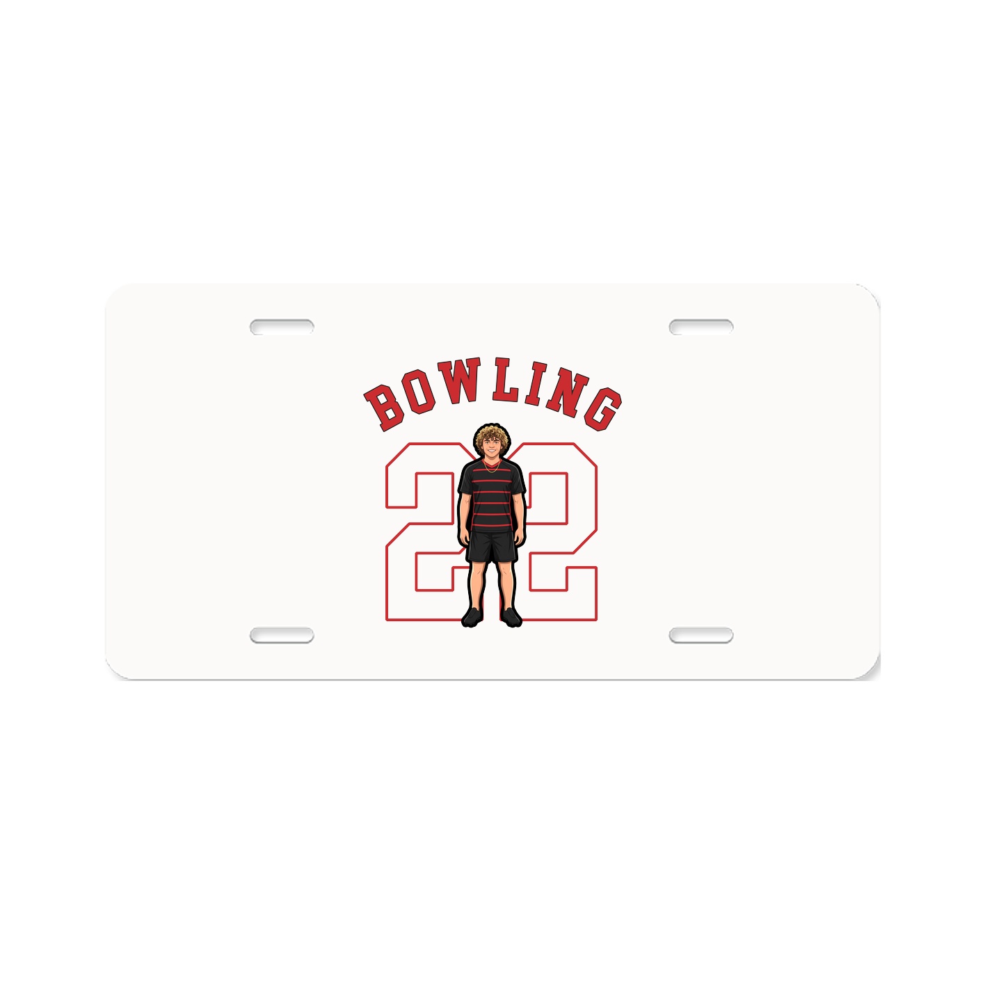 License Plate — Shirsey Arch in Classic