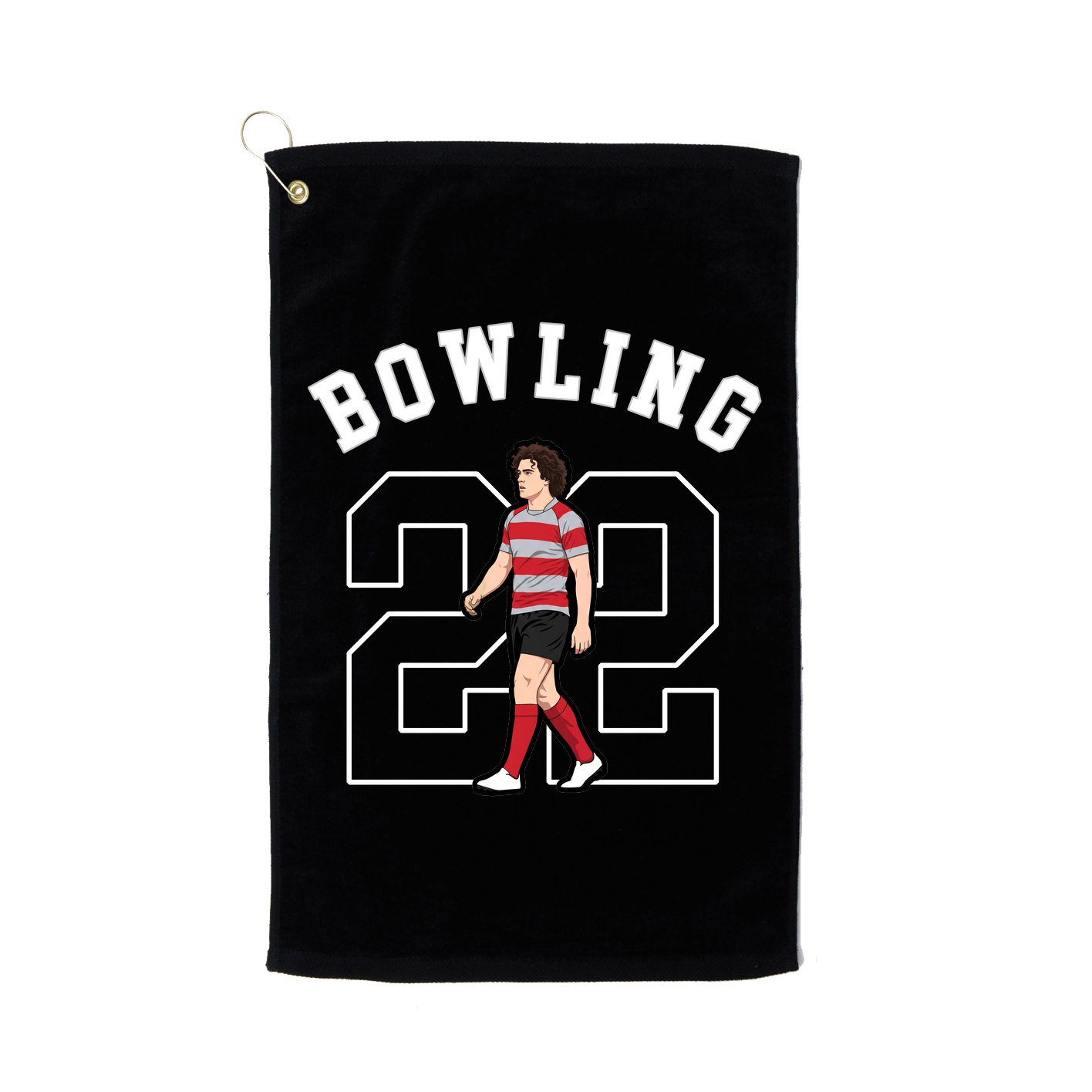 Golf Towel — Shirsey Arch in Black