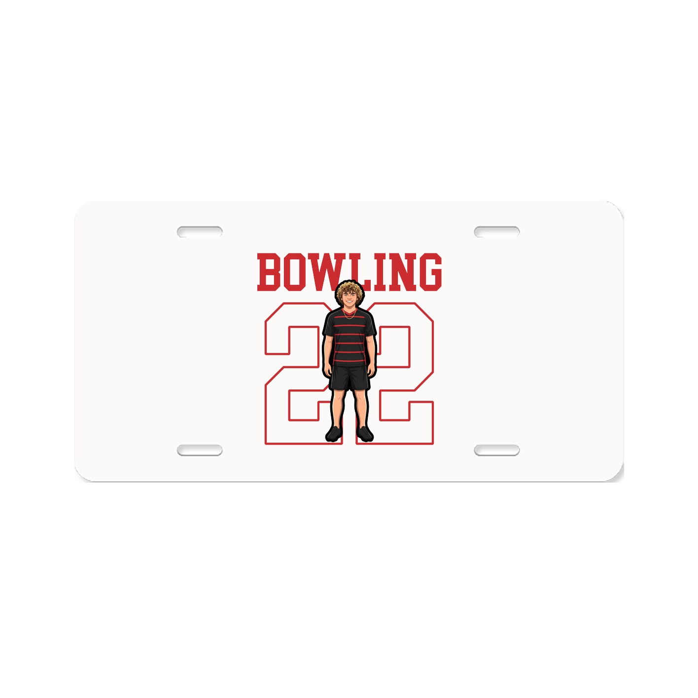 License Plate — Shirsey in Classic