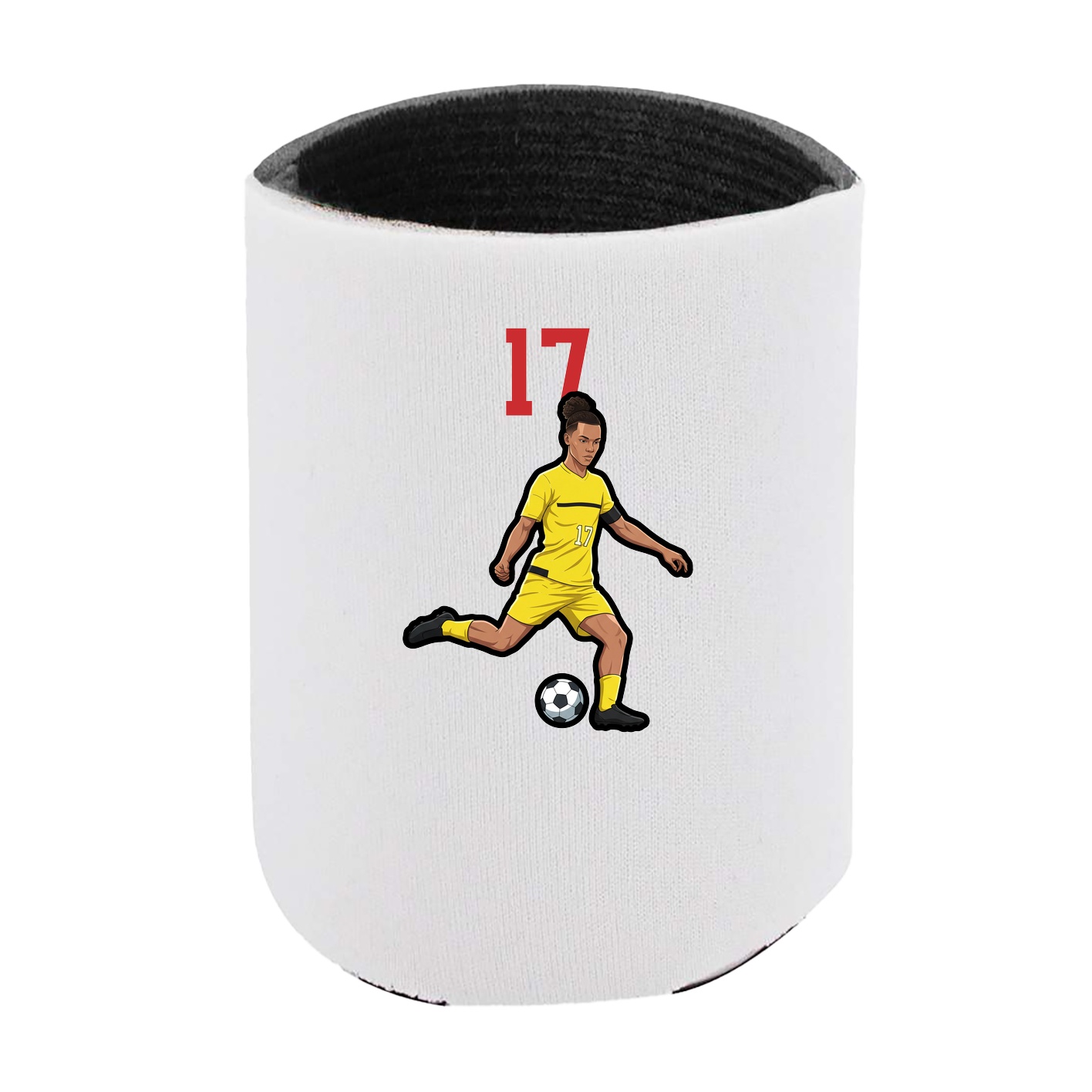 Can Holder — Number Top in White