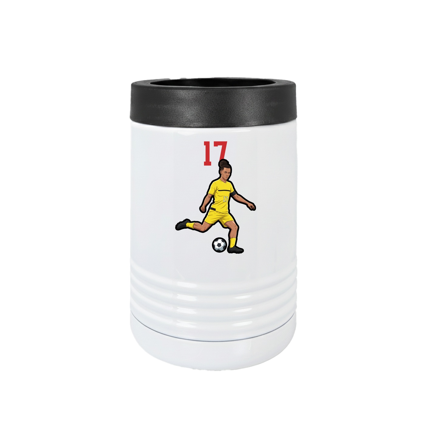 Beverage Holder — Number Top in White