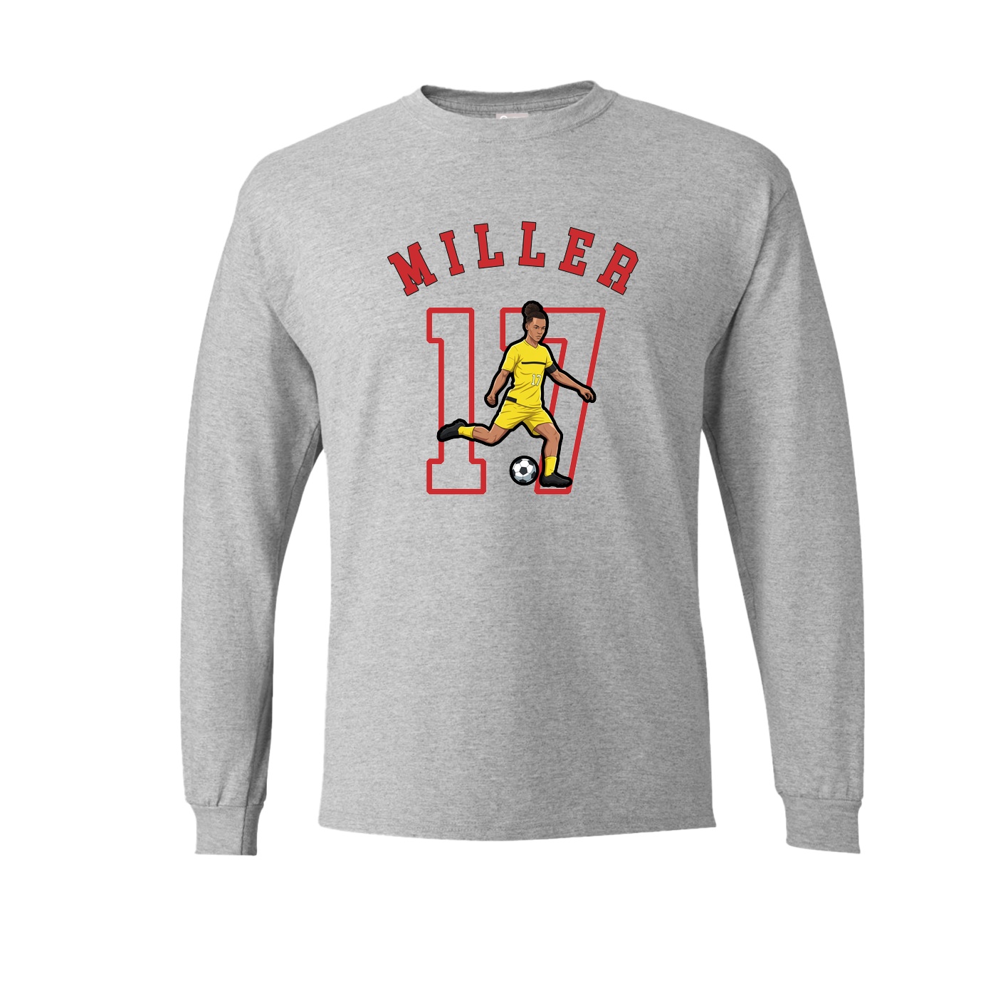 Long Sleeve Tee — Shirsey Arch in Grey