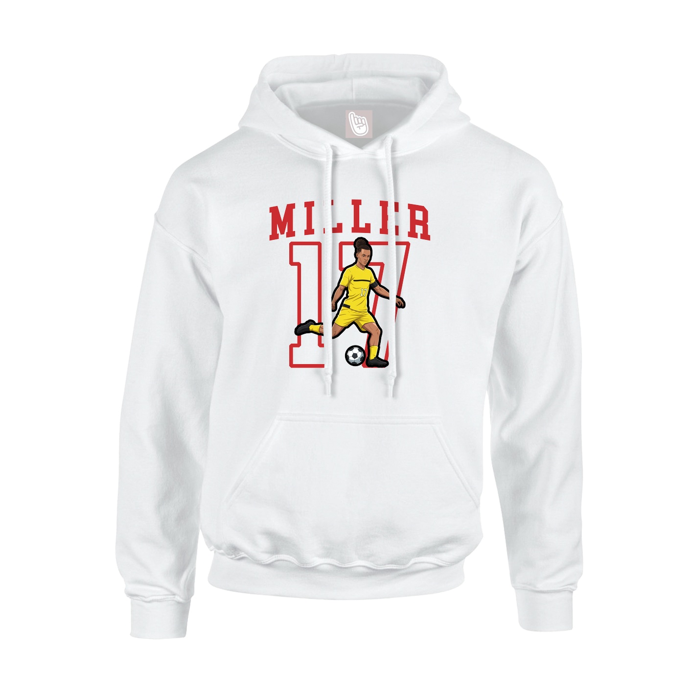Youth Hoodie — Shirsey in White