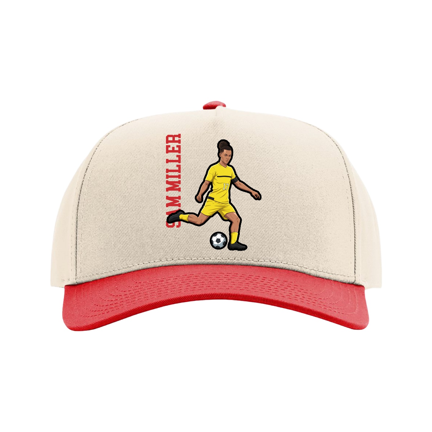Full Fabric Five-Panel Champ Cap