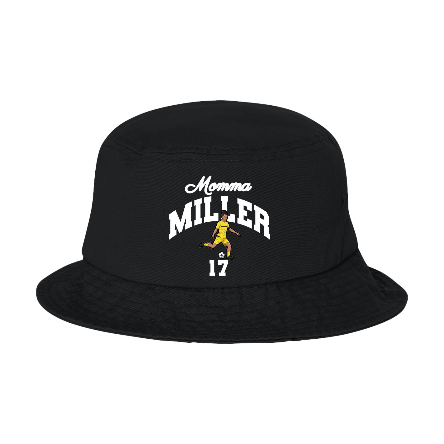 Bucket Cap — Mothers Day Arch in Black