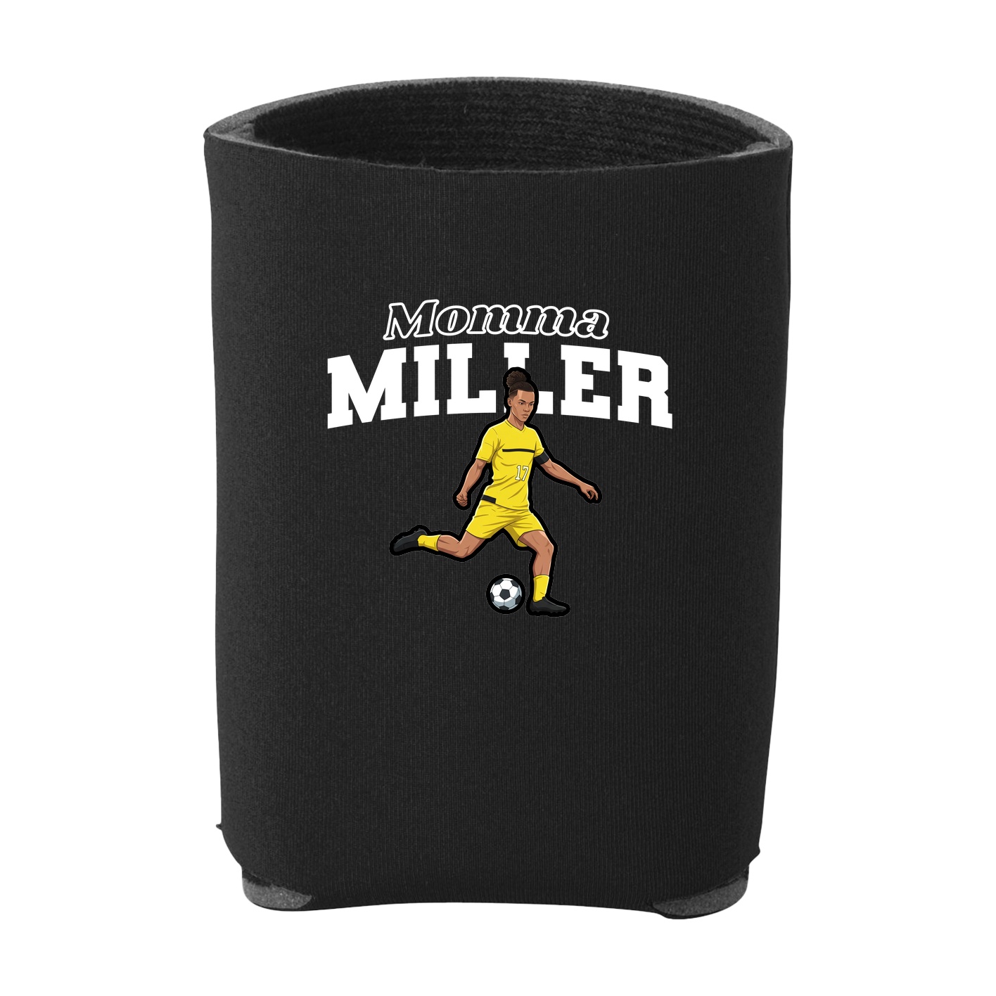 Can Holder — Mothers Day Block in Black