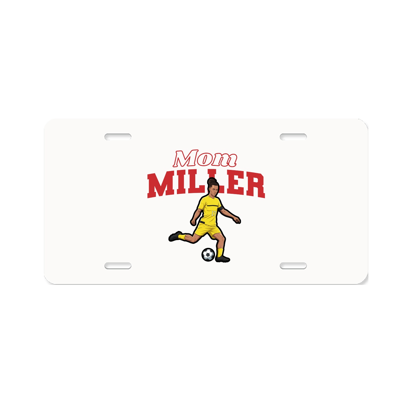 License Plate — Mothers Day Block in Classic