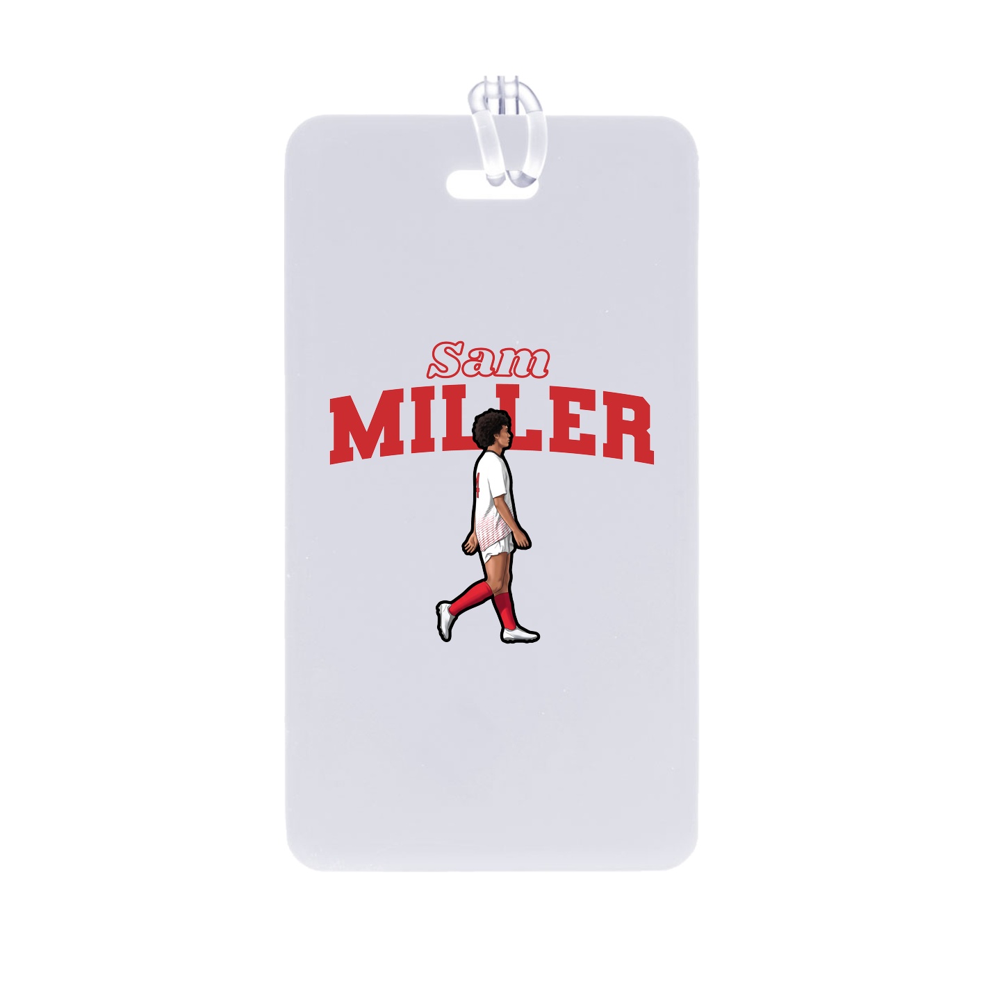Bag Tag — Name Arch in Classic