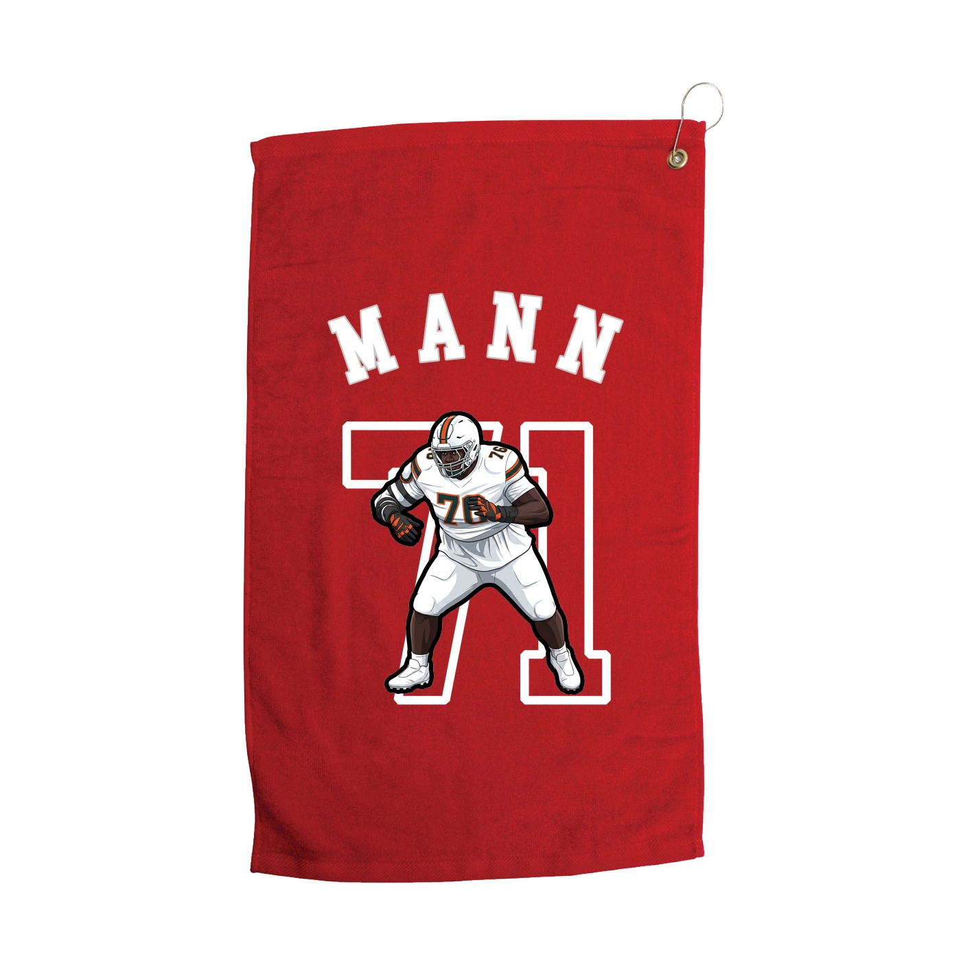 Golf Towel — Shirsey Arch in Red