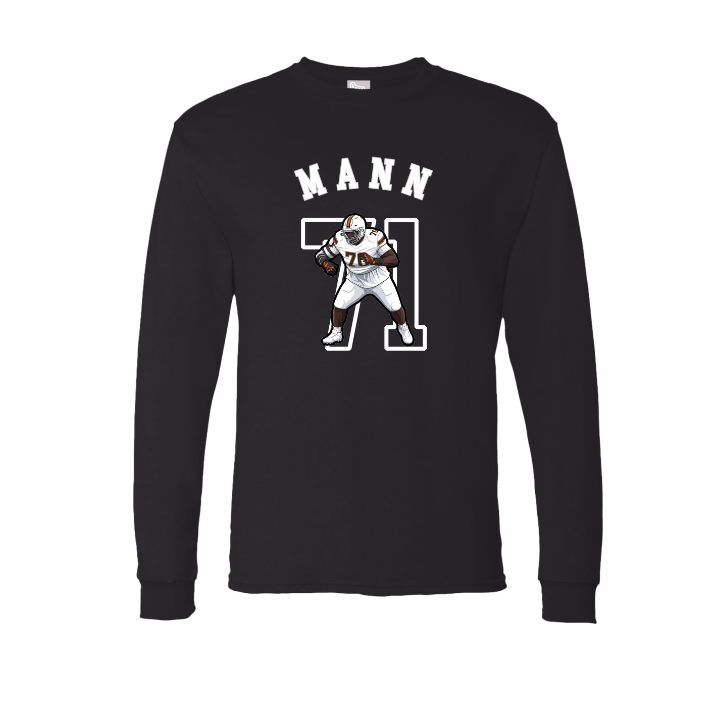 Long Sleeve Tee — Shirsey Arch in Black