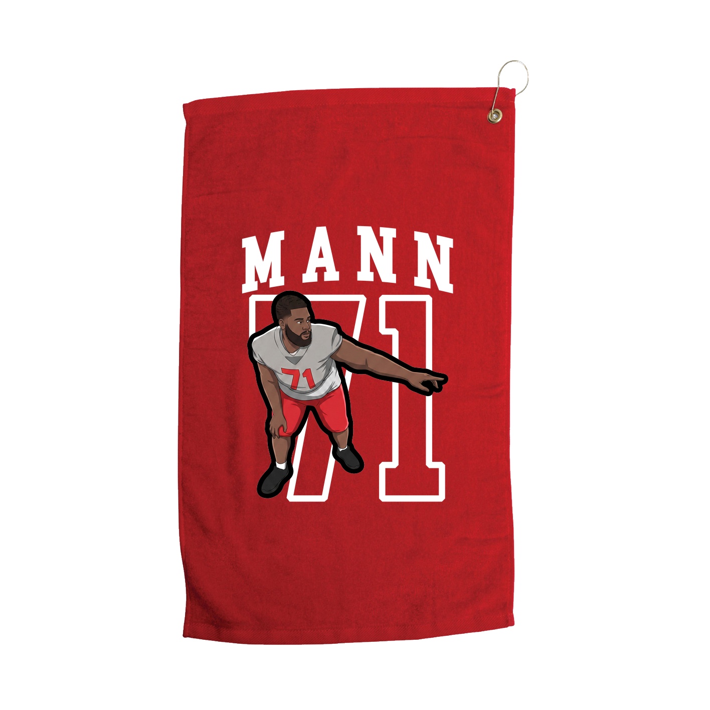 Golf Towel — Shirsey in Red