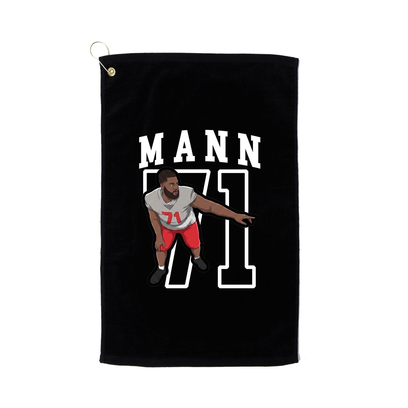 Golf Towel — Shirsey in Black