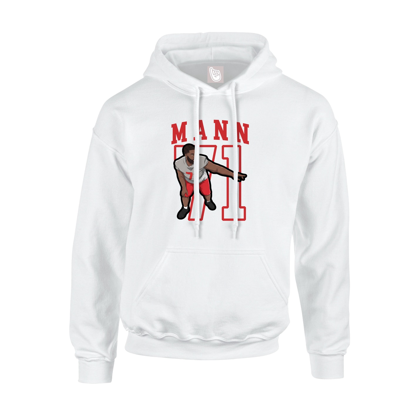 Youth Hoodie — Shirsey in White