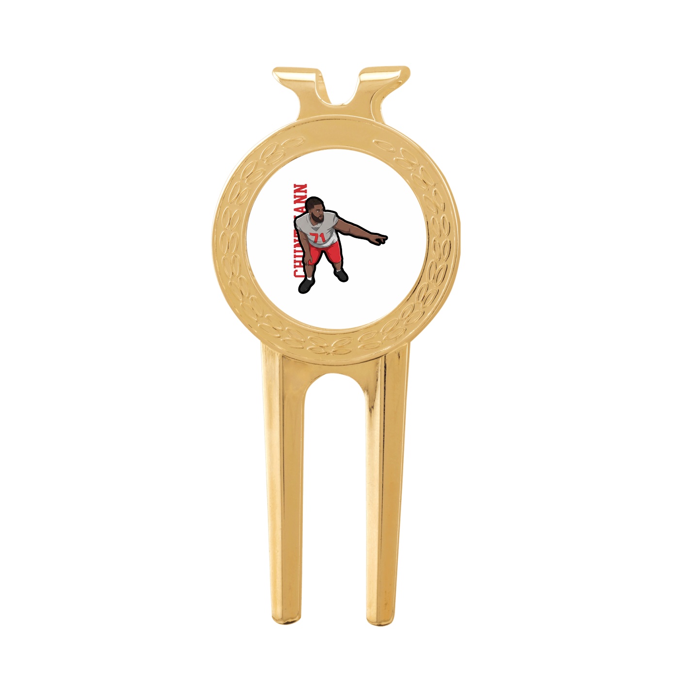 Divot Tool with Ball Marker — Name Vertical in Classic