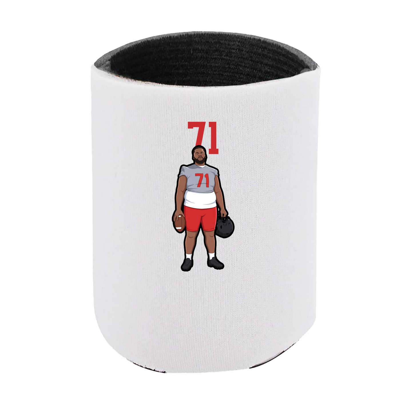 Can Holder — Number Top in White
