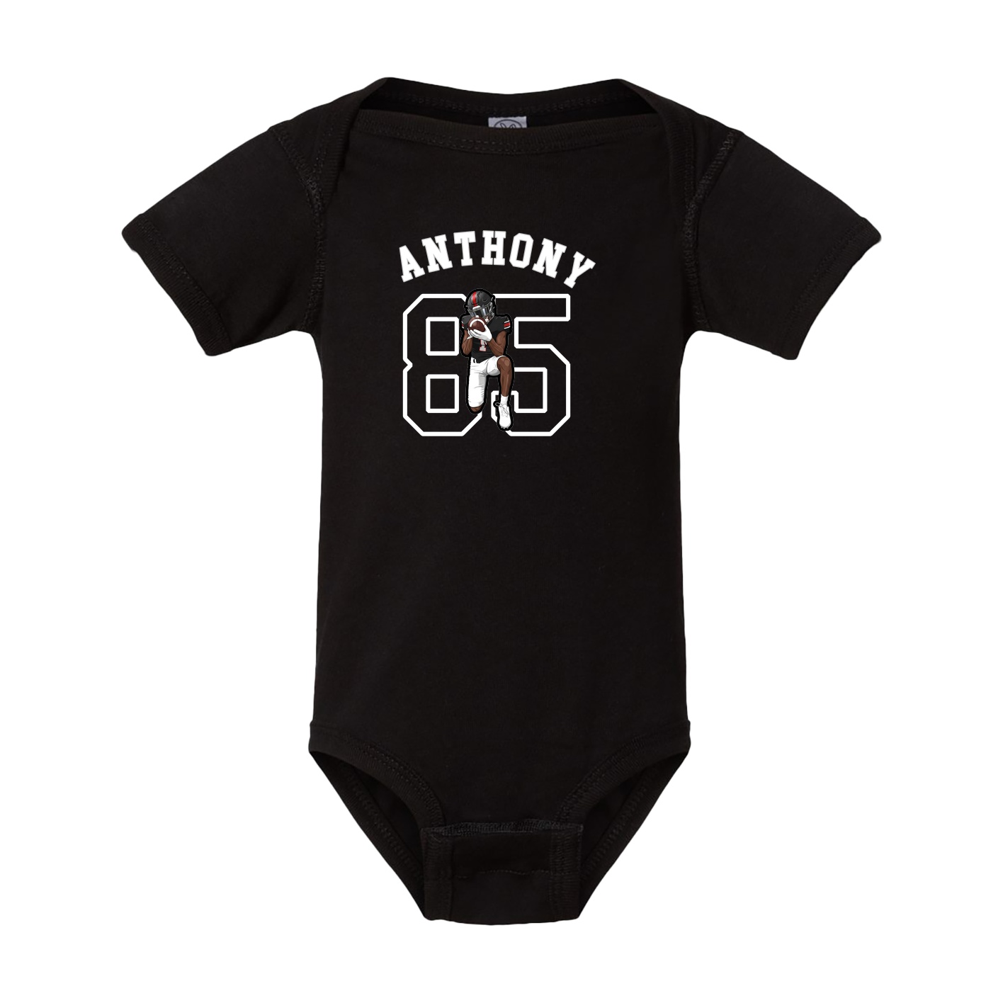 Baby Onesie — Shirsey Arch in Black
