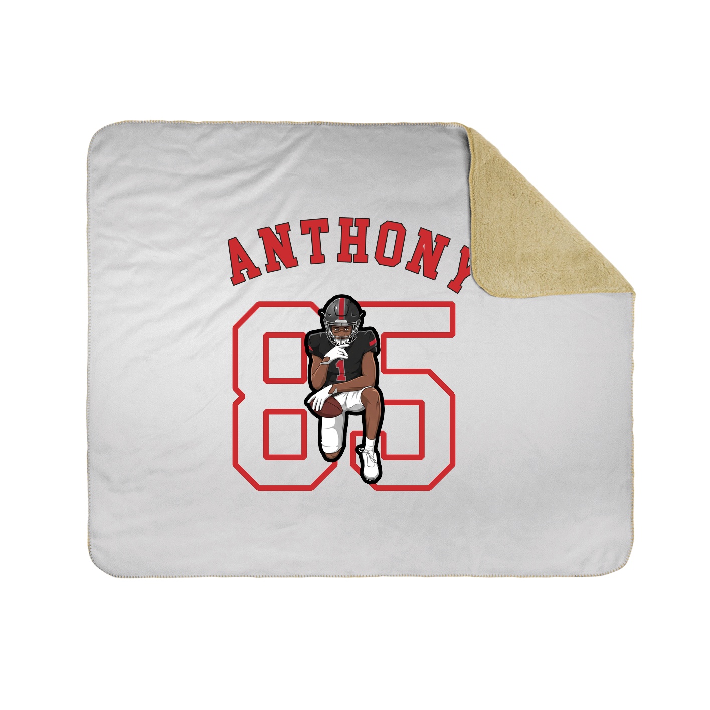 Throw Blanket — Shirsey Arch in White