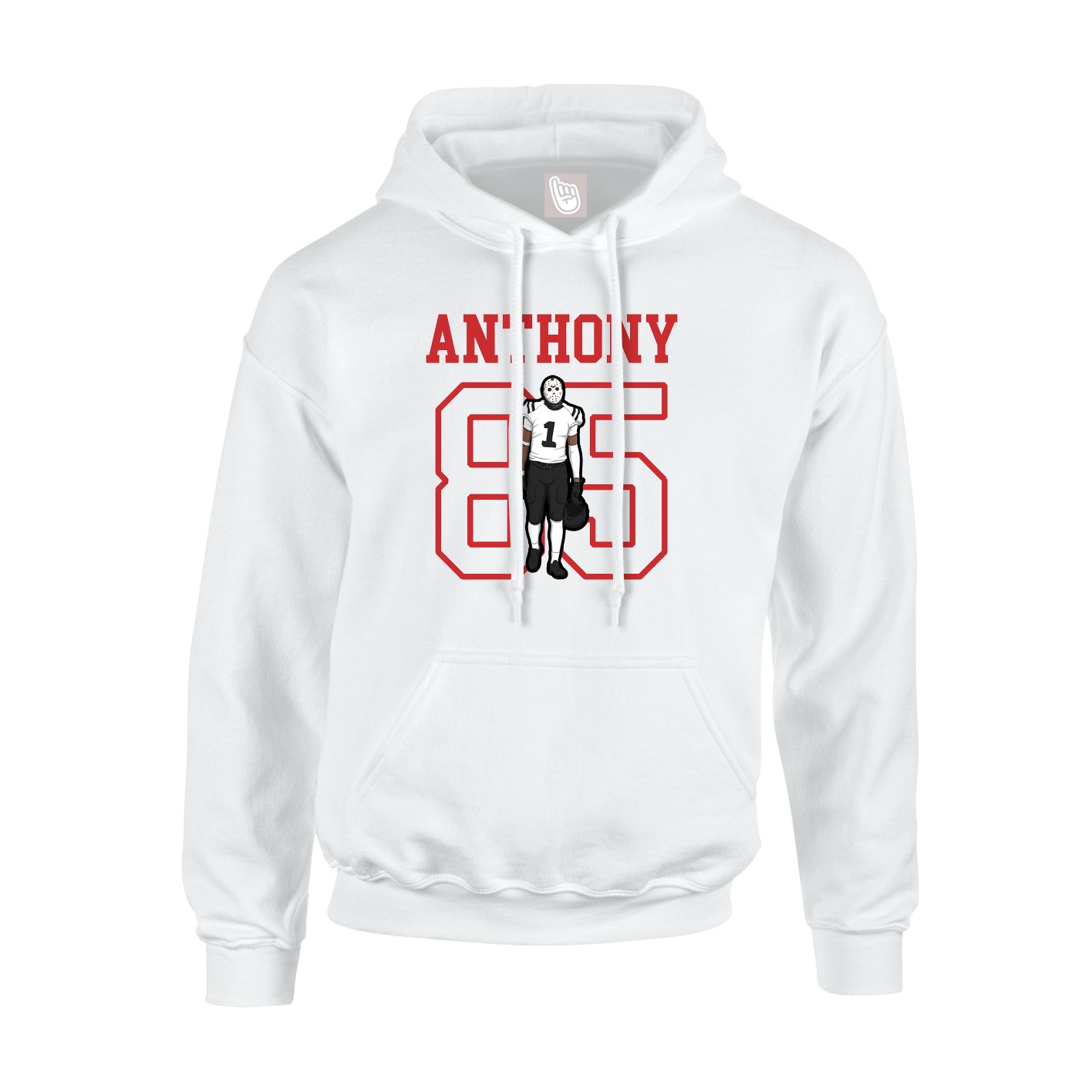 Youth Hoodie — Shirsey in White