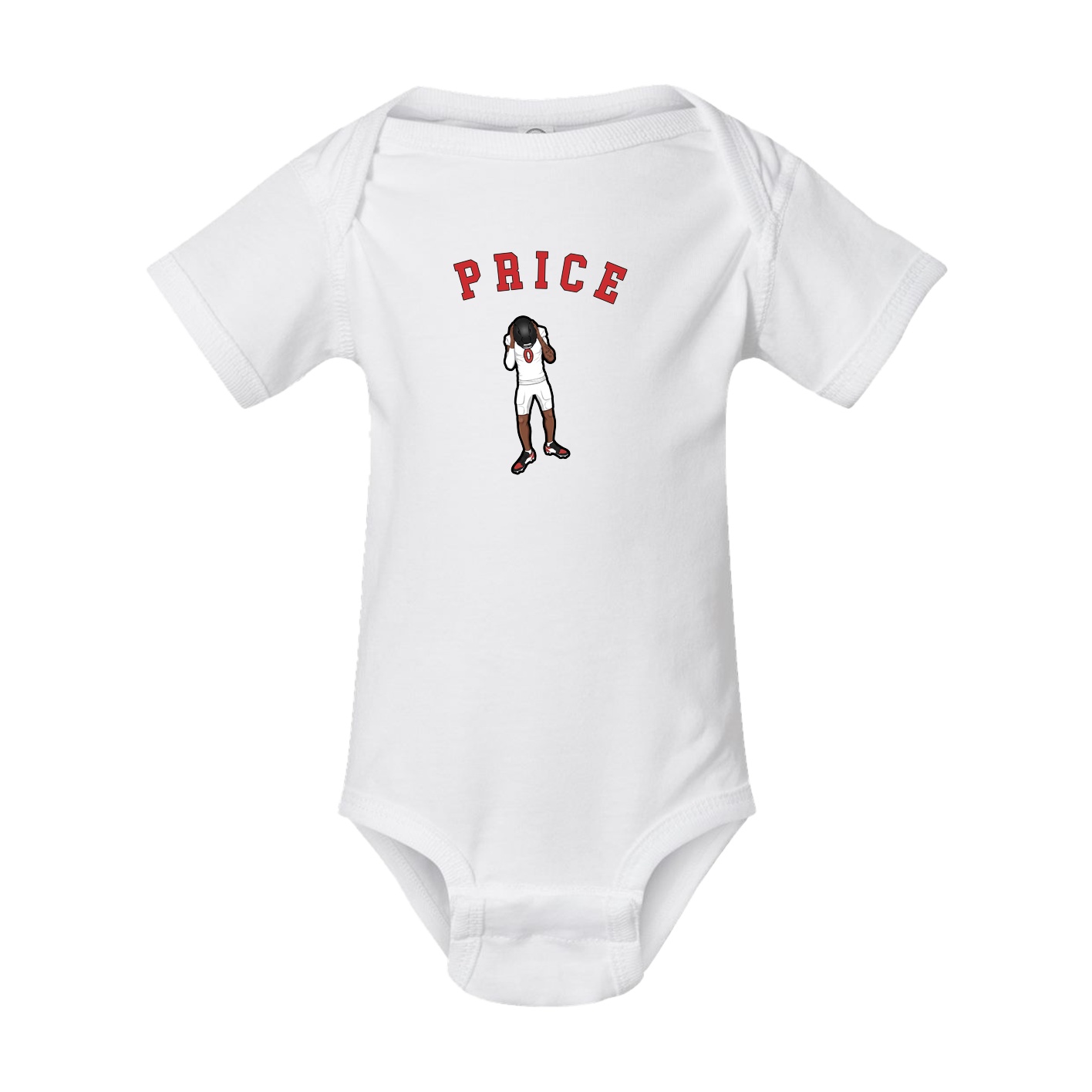Baby Onesie — Shirsey Arch in White