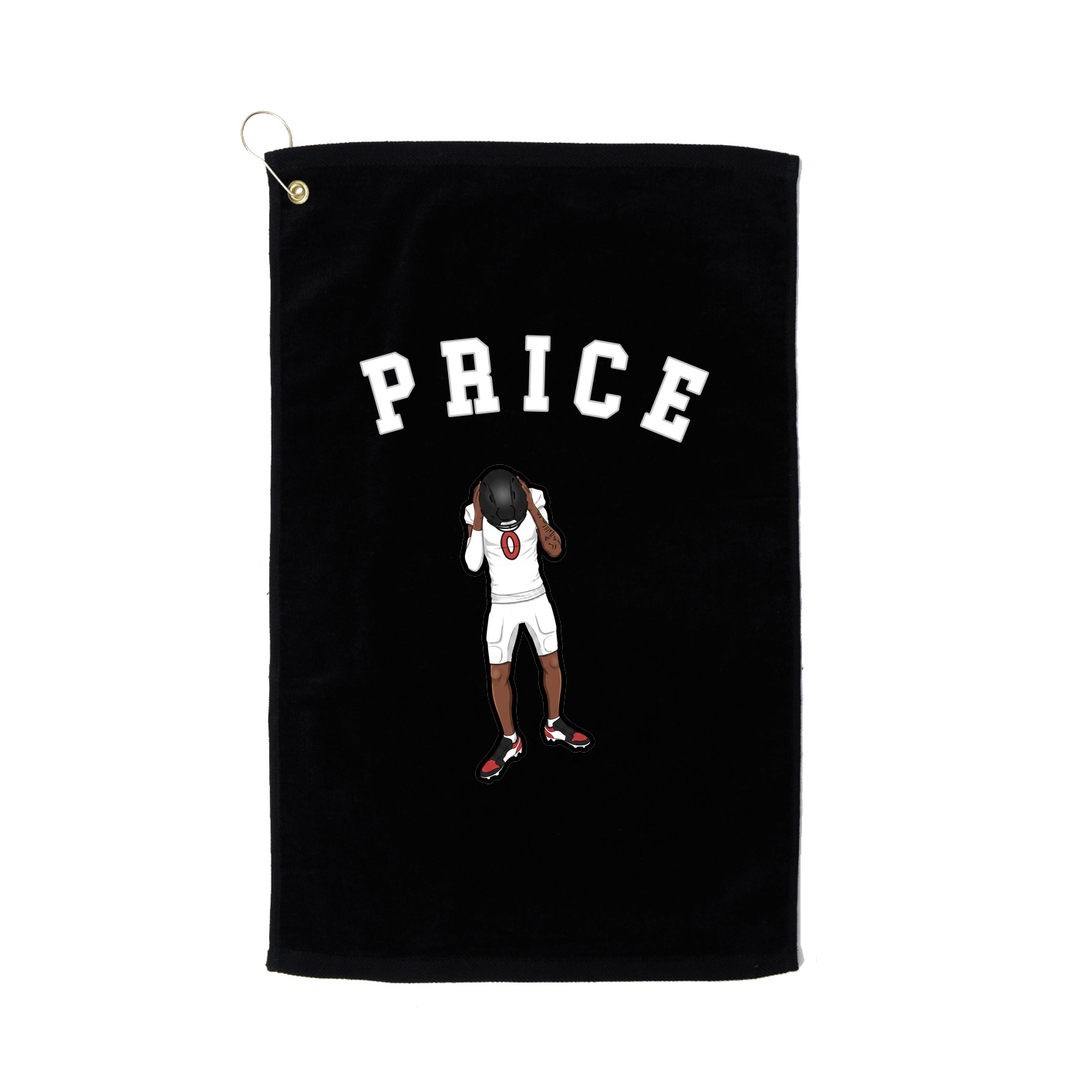 Golf Towel — Shirsey Arch in Black