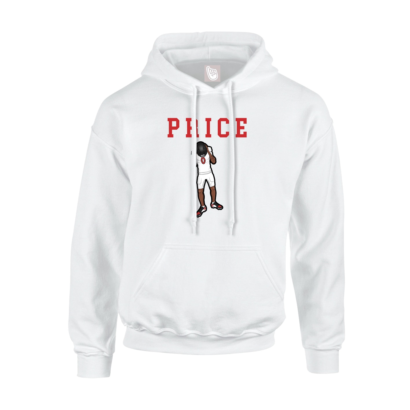 Youth Hoodie — Shirsey in White