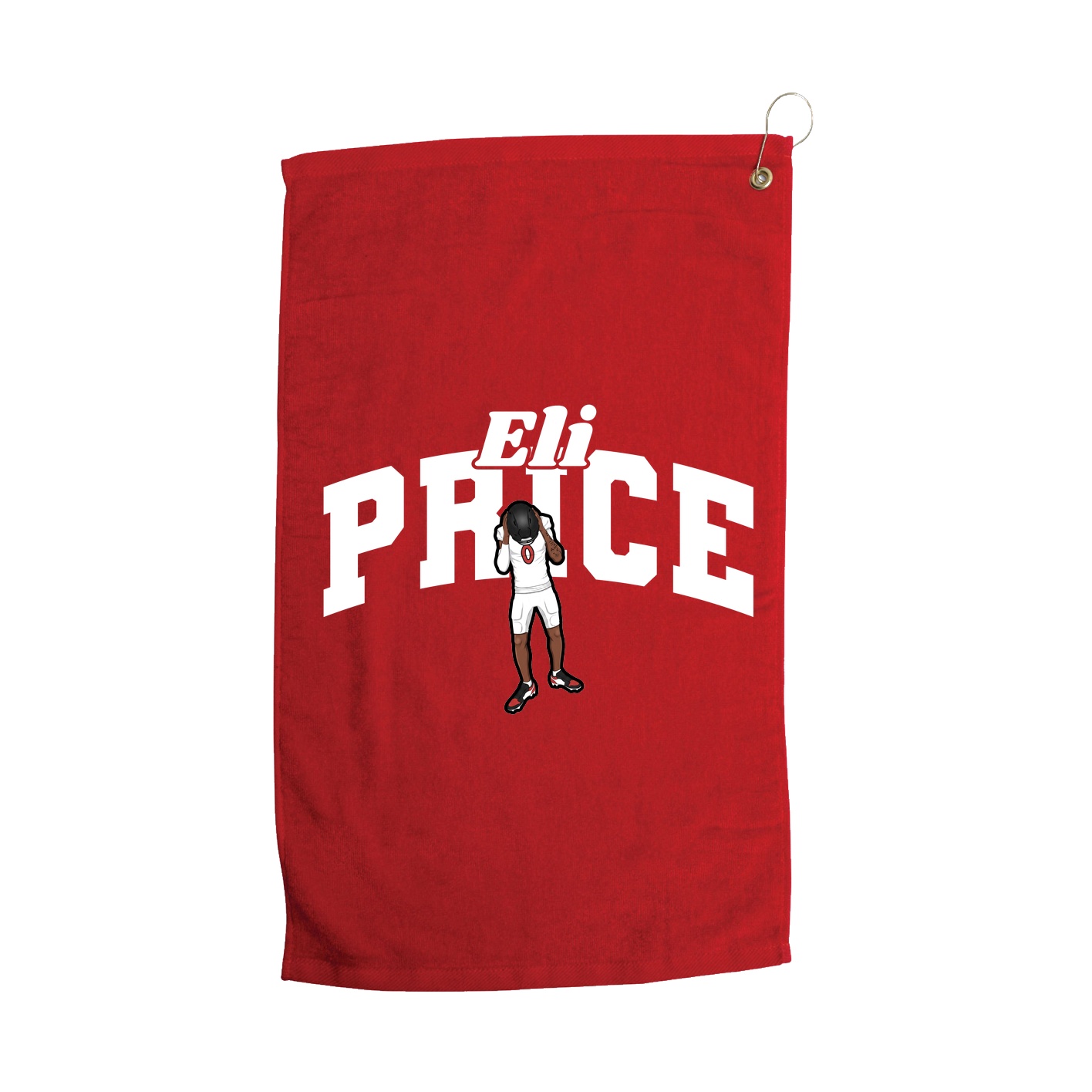 Golf Towel — Signature Arch in Red