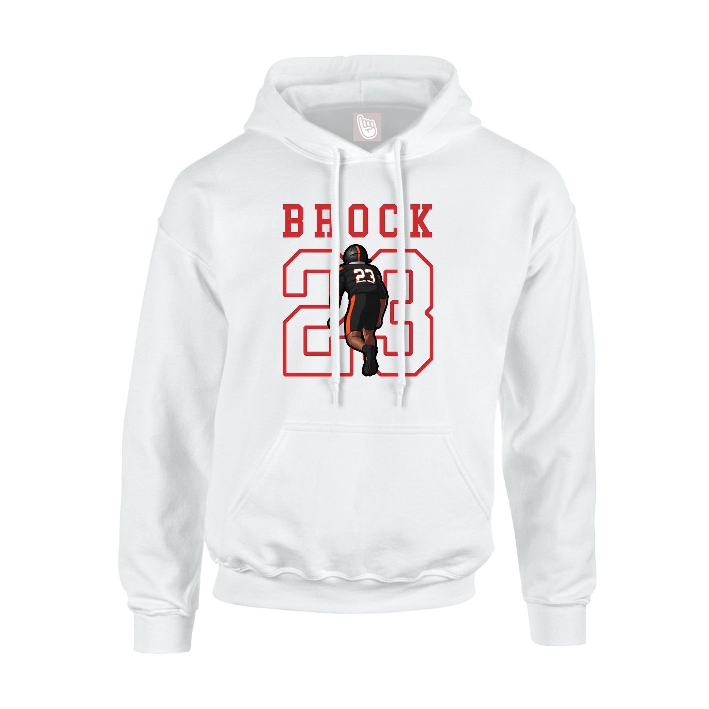 Hoodie — Shirsey in White