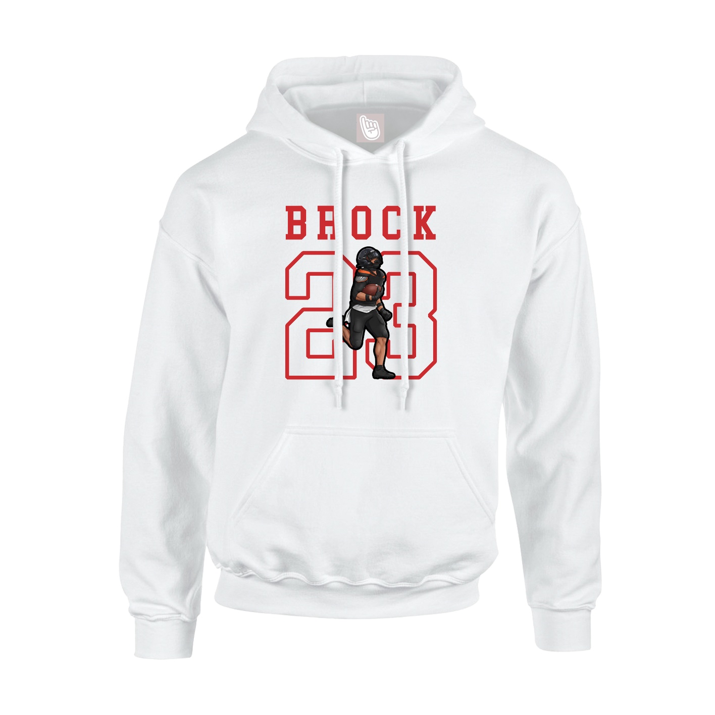 Youth Hoodie — Shirsey in White