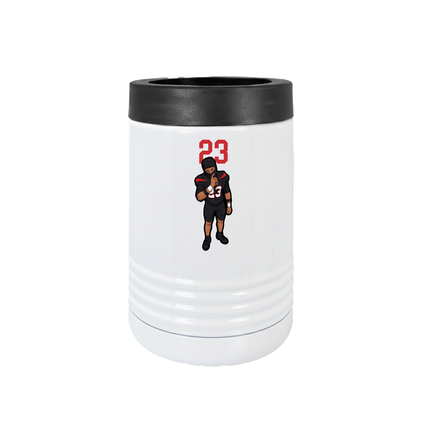 Beverage Holder — Number Top in White