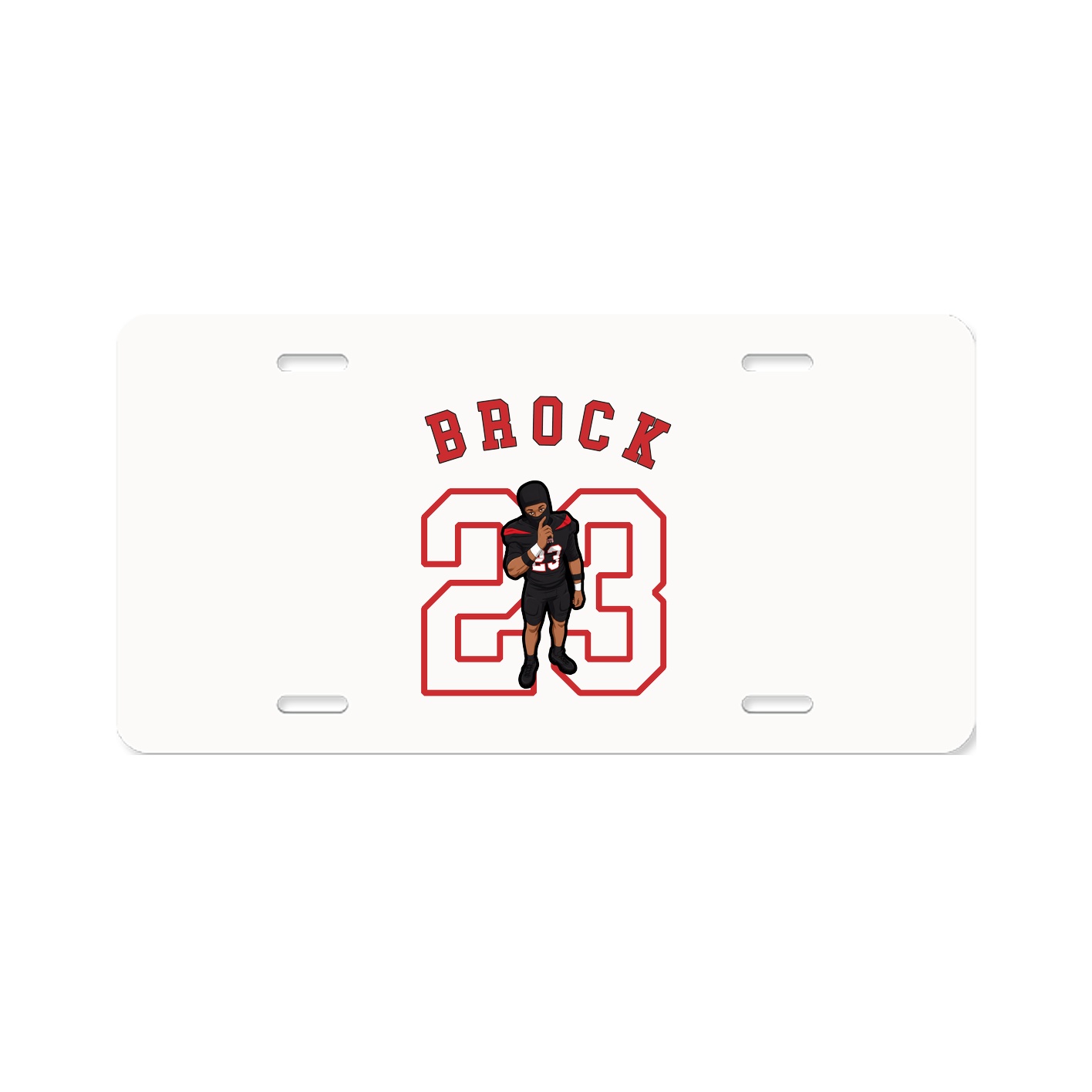 License Plate — Shirsey Arch in Classic