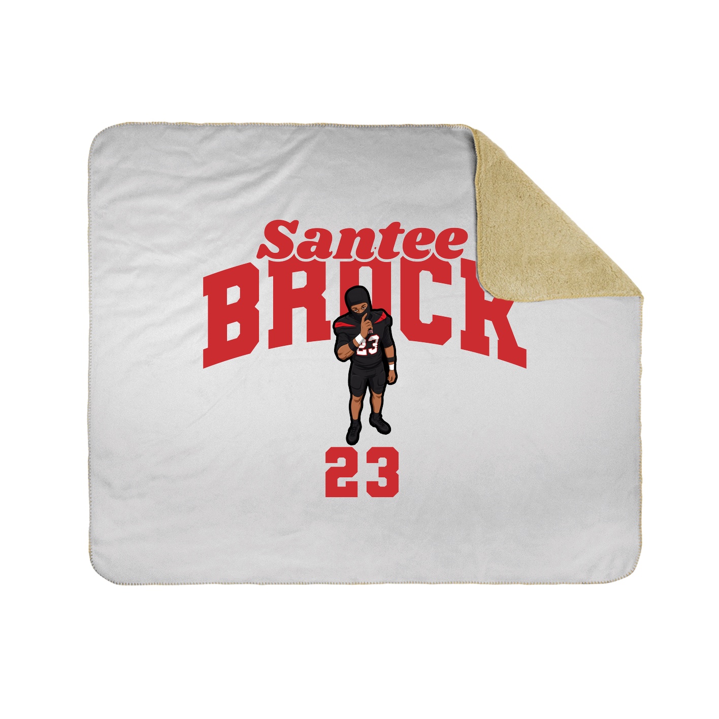Throw Blanket — Signature Arch in White