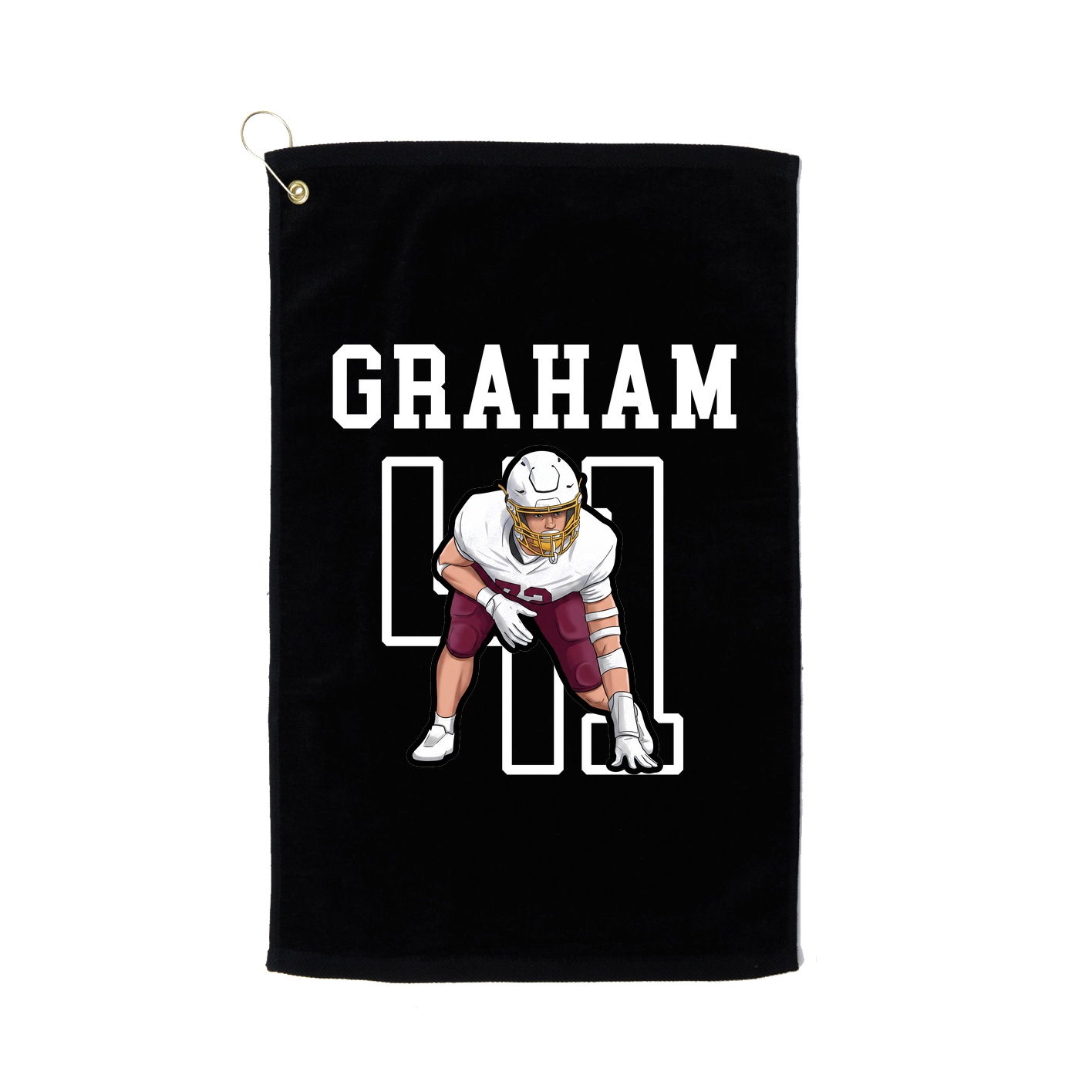 Golf Towel — Shirsey in Black