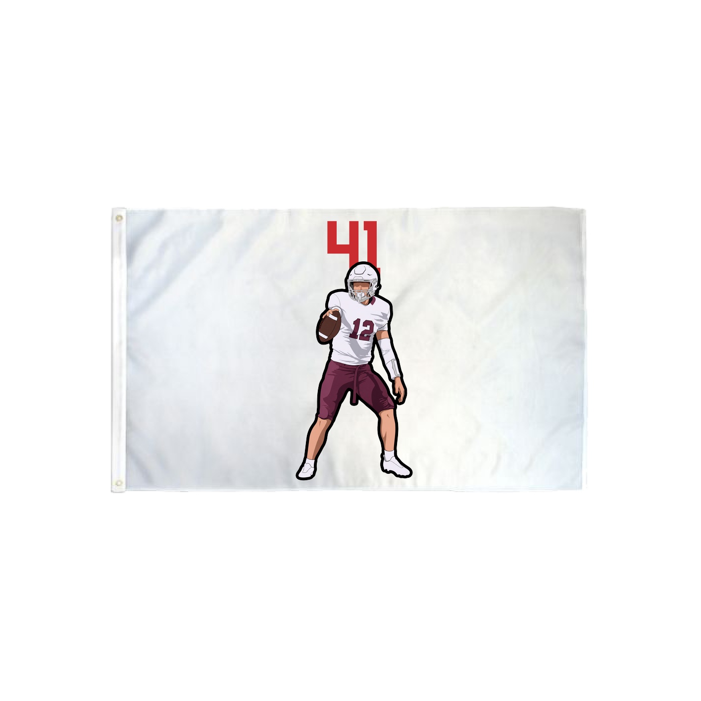 3x5 Flag — Number Top in Classic