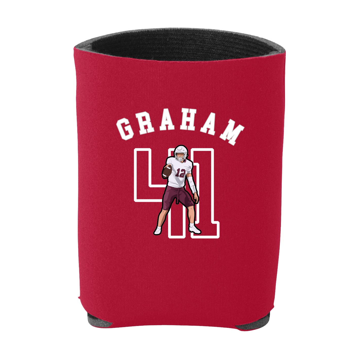 Can Holder — Shirsey Arch in Red