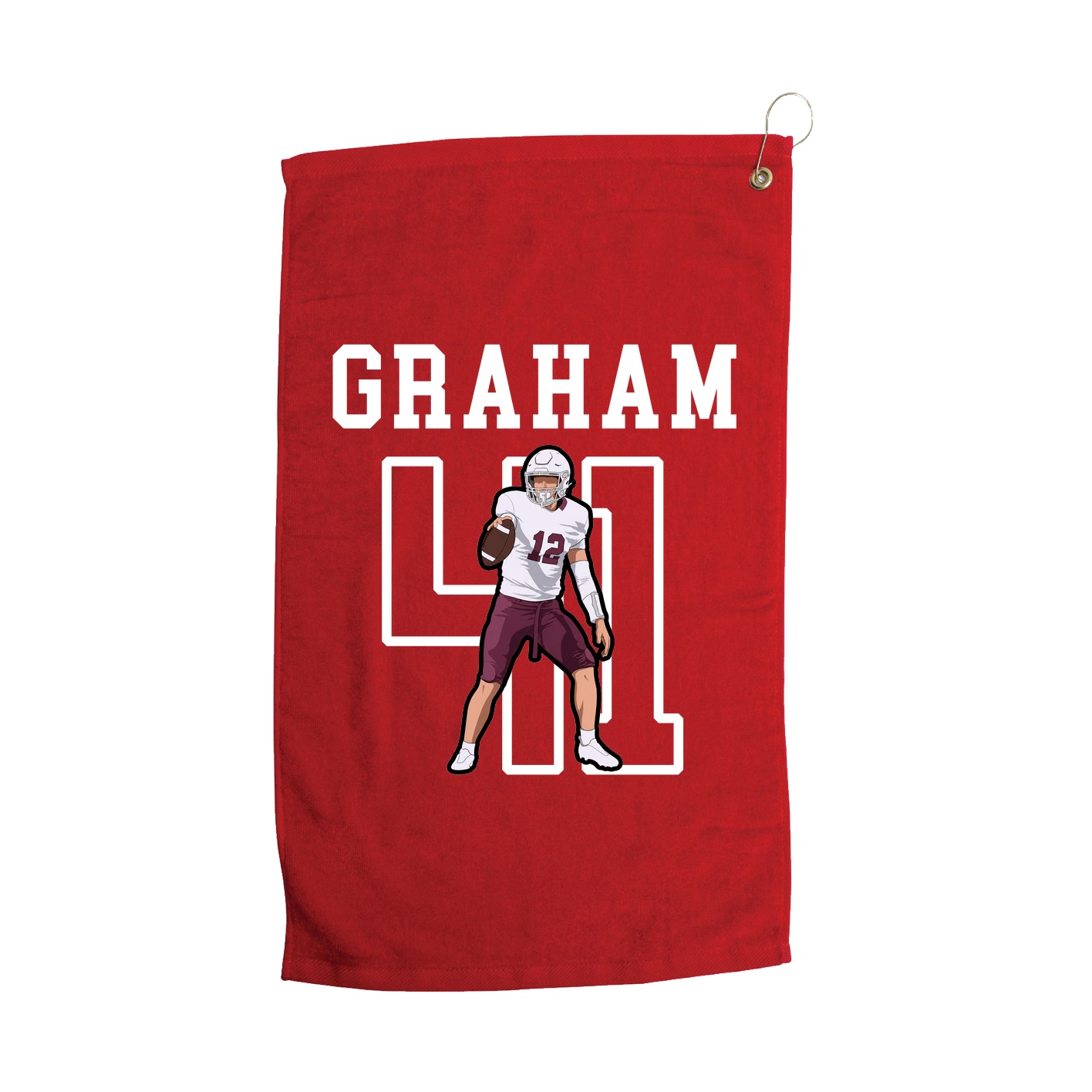 Golf Towel — Shirsey in Red