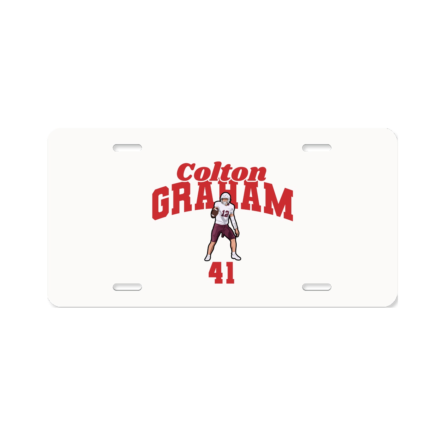 License Plate — Signature Arch in Classic