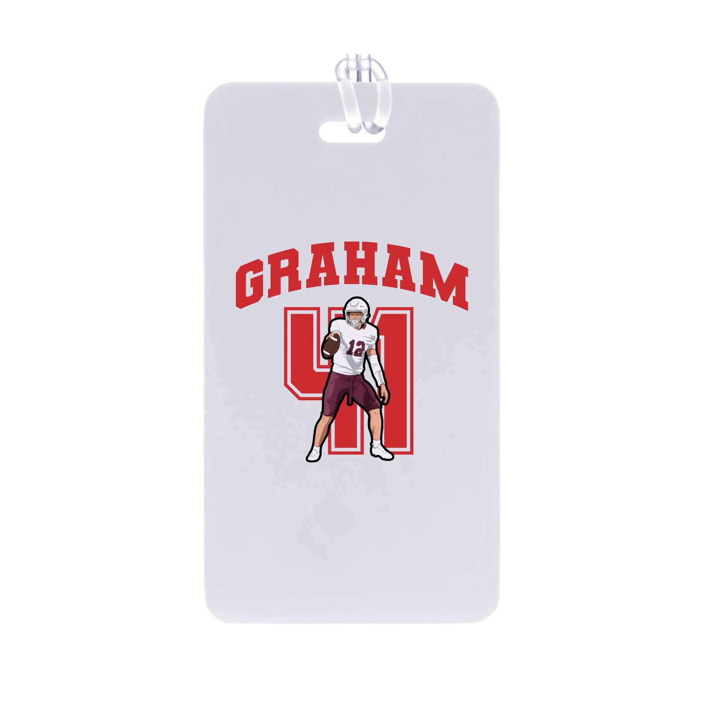 Bag Tag — Number in Classic