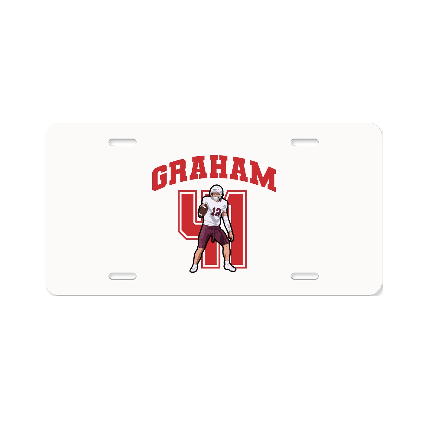 License Plate — Number in Classic