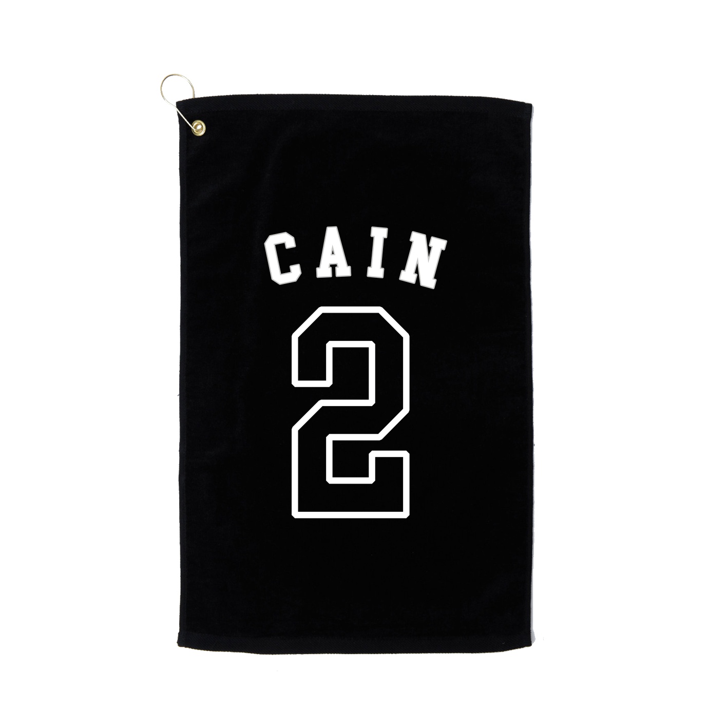 Golf Towel — Shirsey Arch in Black