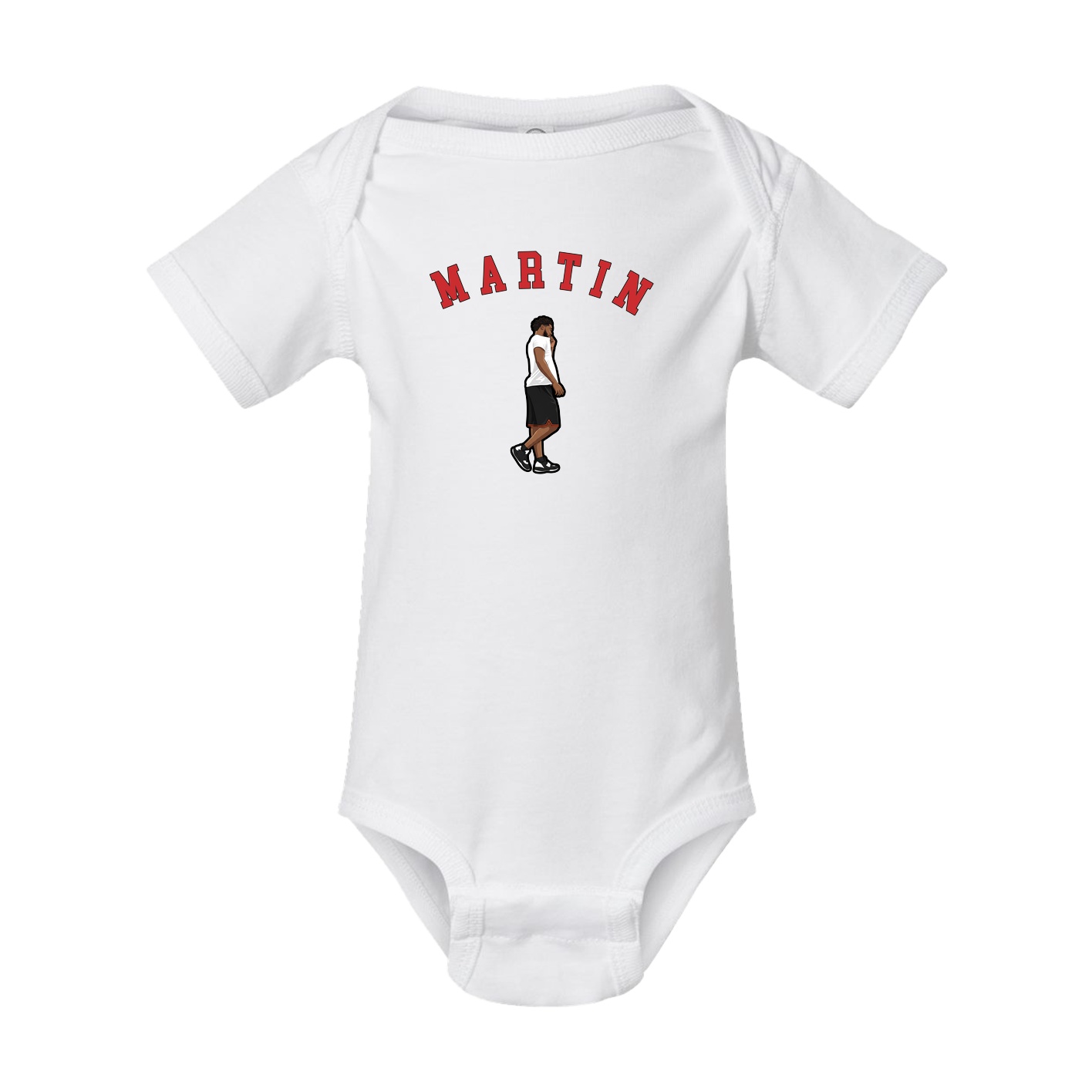 Baby Onesie — Shirsey Arch in White