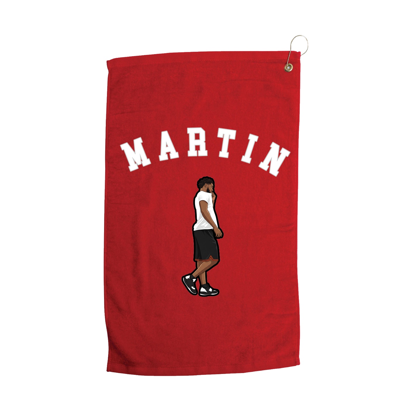 Golf Towel — Shirsey Arch in Red