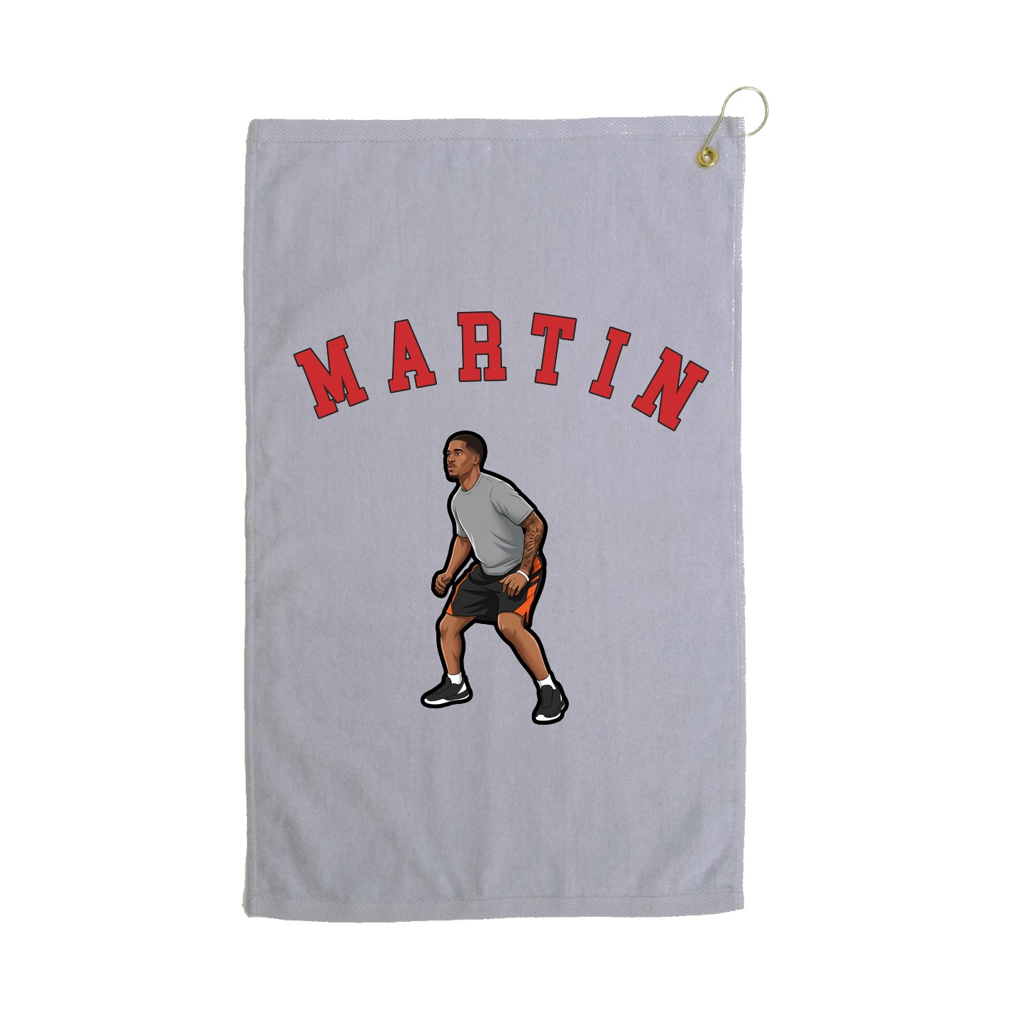 Golf Towel — Shirsey Arch in Grey