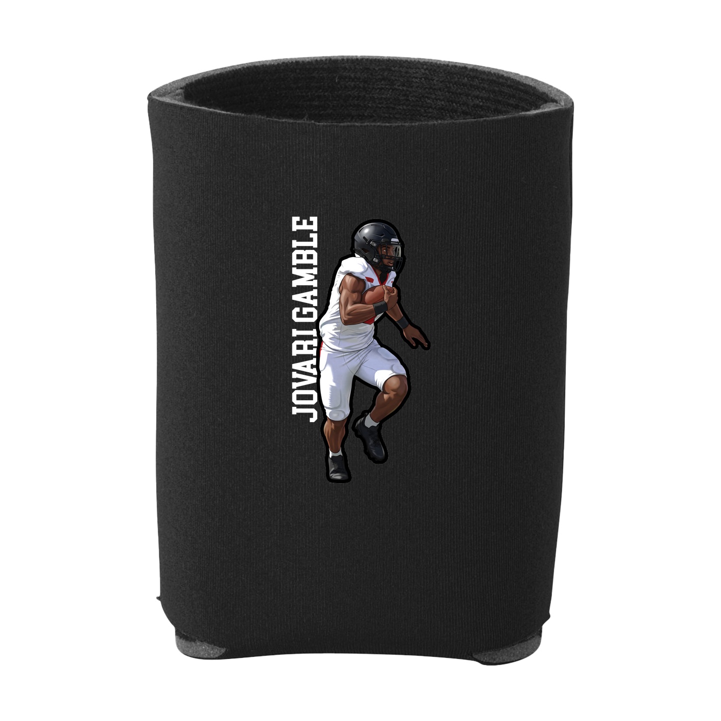 Can Holder — Name Vertical in Black