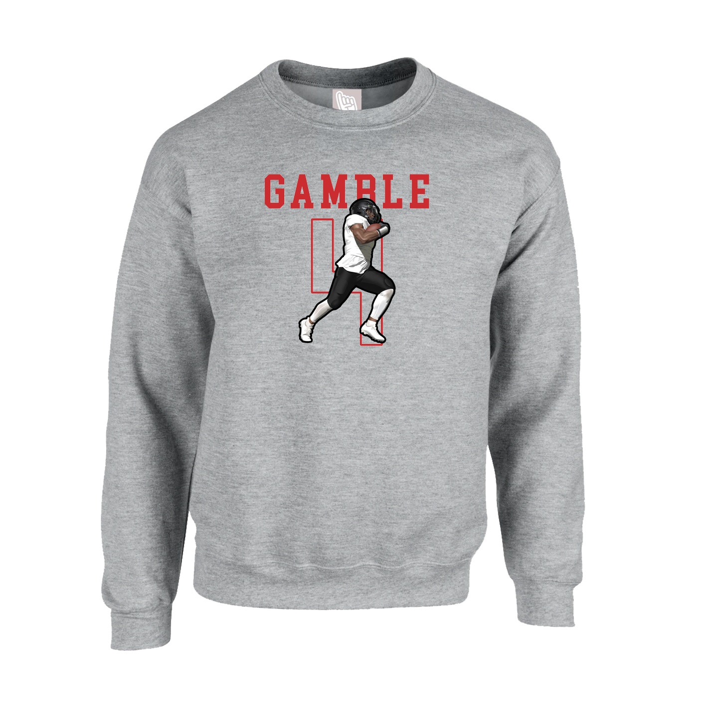 Fleece Crew — Shirsey in Grey