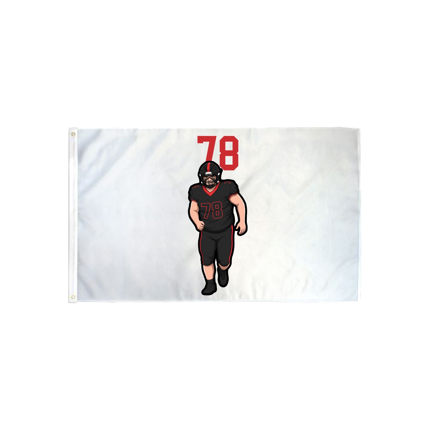 3x5 Flag — Number Top in Classic