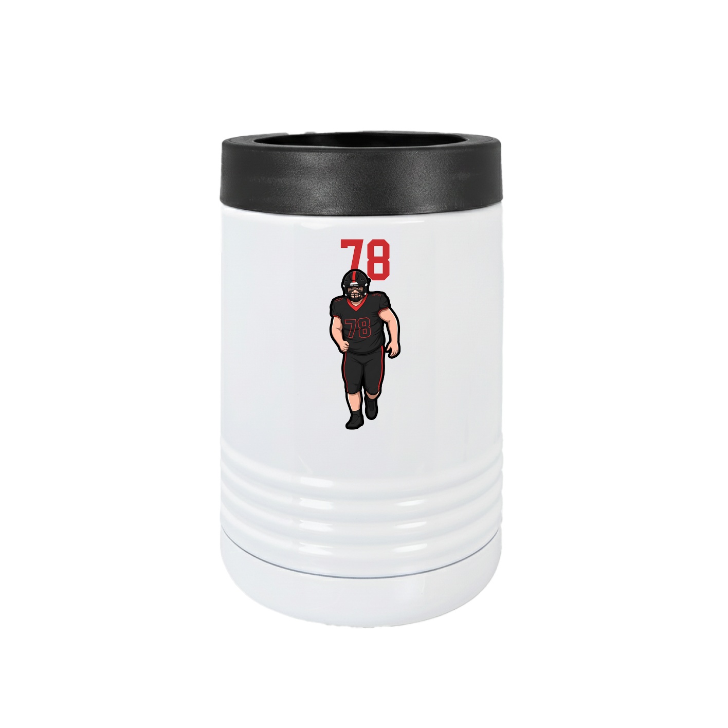 Beverage Holder — Number Top in White