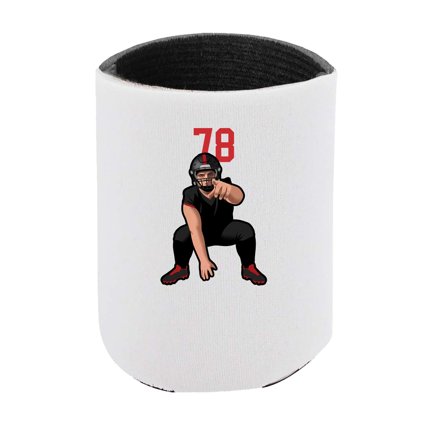 Can Holder — Number Top in White